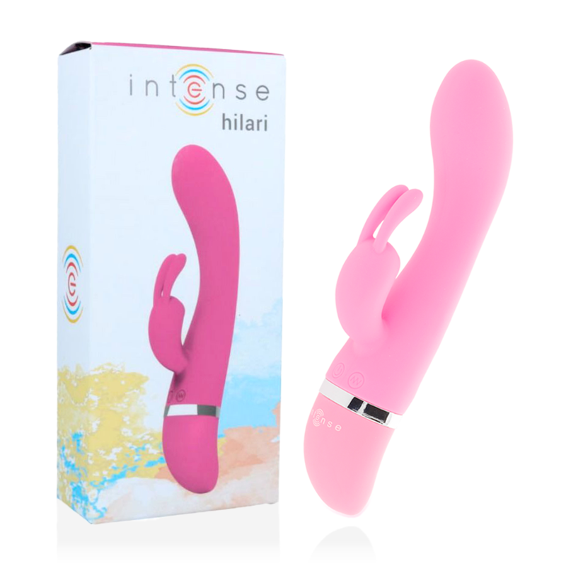 Intense - Vibrateur De Luxe En Silicone Rose Hilari
